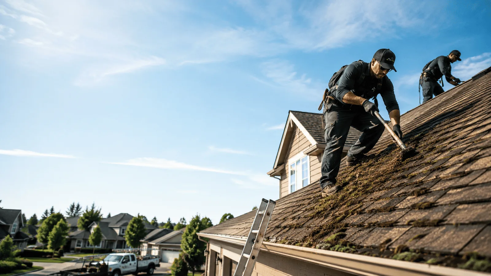 Roof Moss Removal in Pass Christian, MS near me
